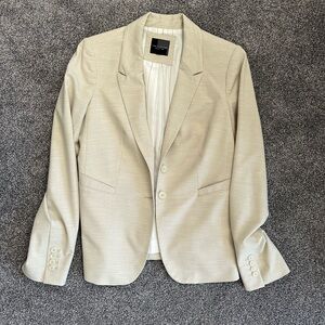 Women’s cream Blazer from The Limited
